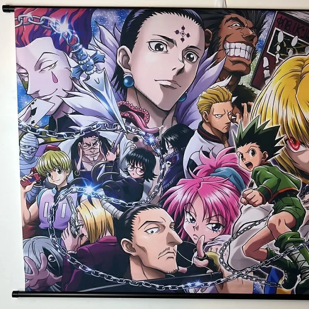 Anime hanging scroll